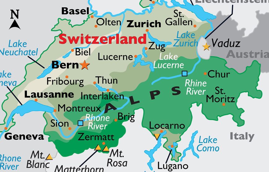 France and Switzerland with enchanted Alsace